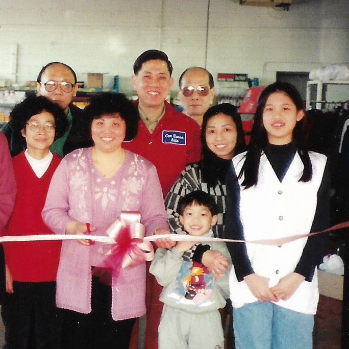 A photo of our grand opening in 1994.